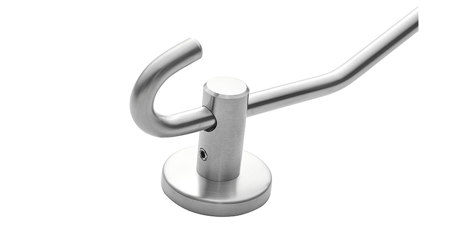 Stainless Steel Hook with Decorative Cover Long H006-L