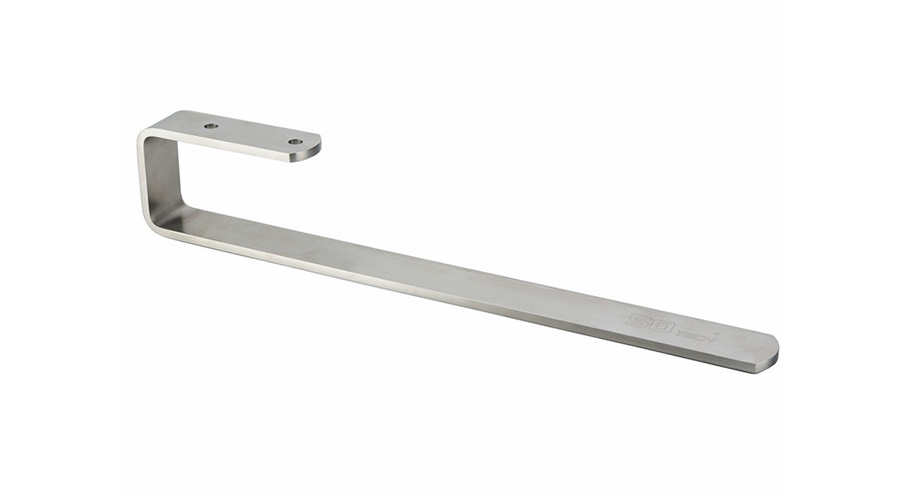 Stainless Steel "L" Heavy Duty Rail Hook/Towel Rail H045