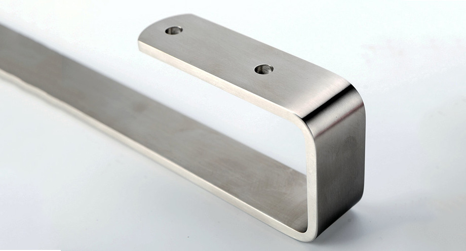 Stainless Steel "L" Heavy Duty Rail Hook/Towel Rail H045