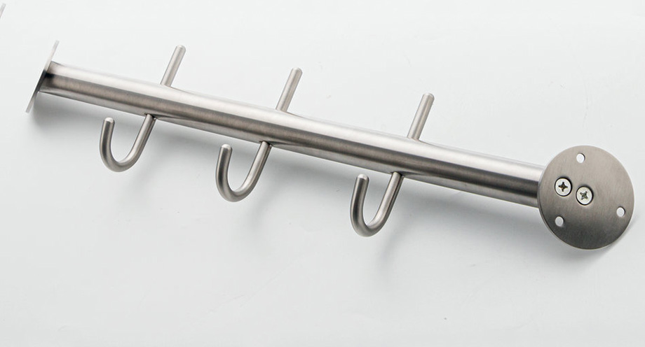Stainless Steel Corner Rail Hook H062