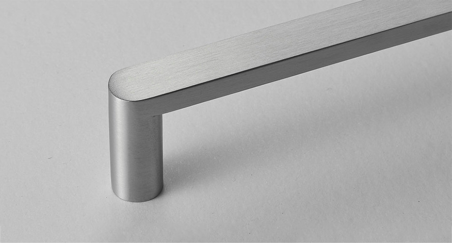 Stainless Steel Flat Round Feet handle A043
