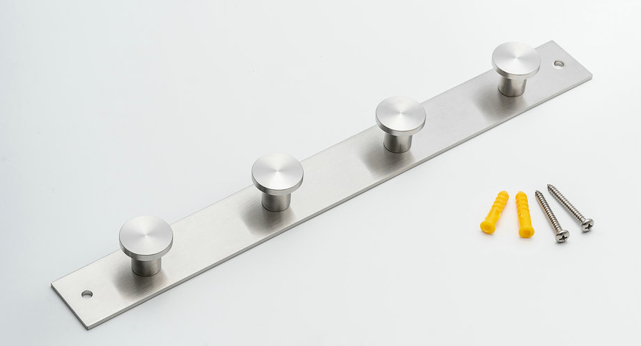 Stainless Steel Plate Hook 4 Hooks H072