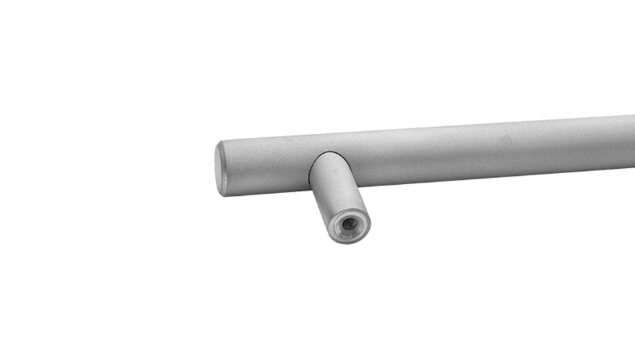 Stainless Steel Solid T Bar handle ovel end