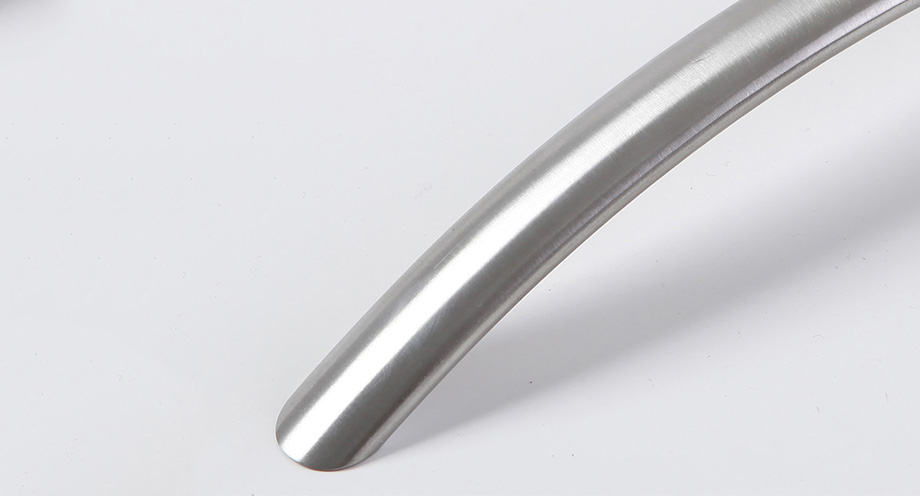 Massiver Edelstahl oval Bogengriff/Kurvengriff Möbelgriff