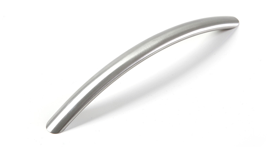 Massiver Edelstahl oval Bogengriff/Kurvengriff Möbelgriff