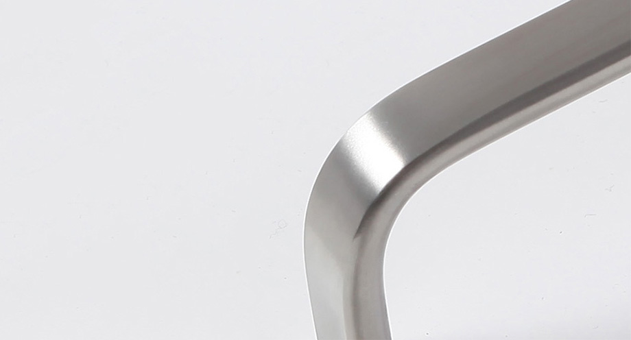 Solid Flat Stainless Steel D handle