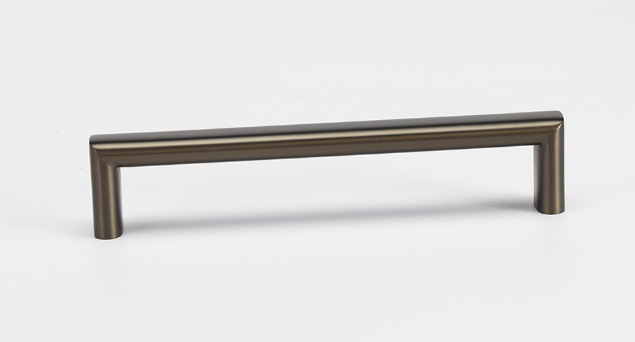 Flat-Round tube Stainless Steel D handle