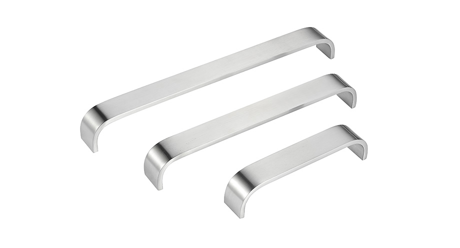Solid Flat Stainless Steel D handle