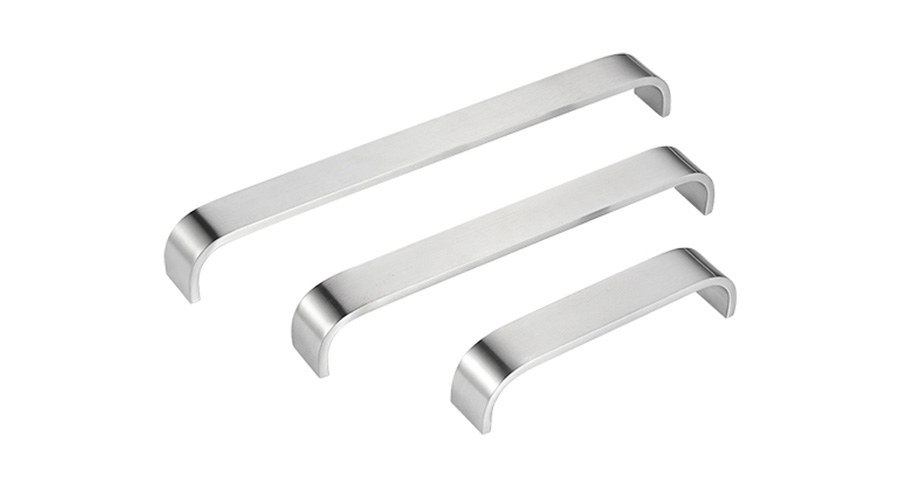 Solid Flat Stainless Steel D handle