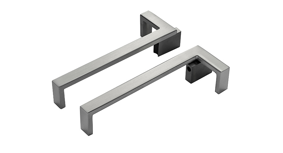 Solid Flat Arc L Handle