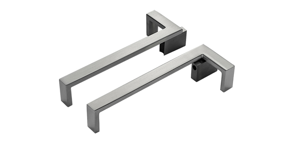Solid Flat Arc L Handle