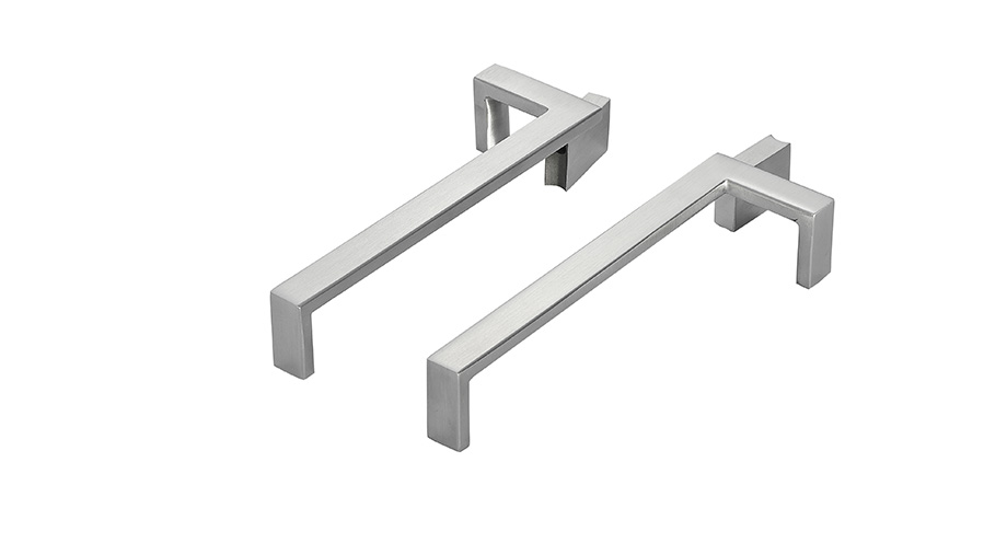 Solid Flat Arc L Handle
