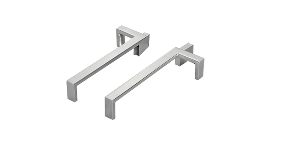 Solid Flat Arc L Handle