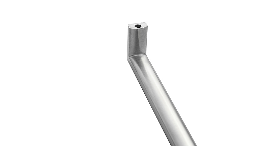 Solid Flat Arc L Handle