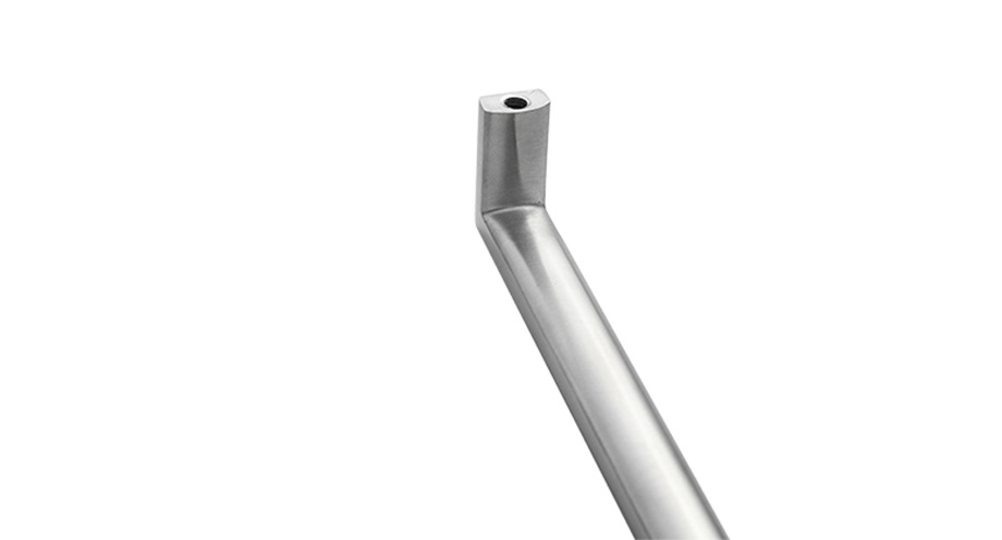 Solid Flat Arc L Handle