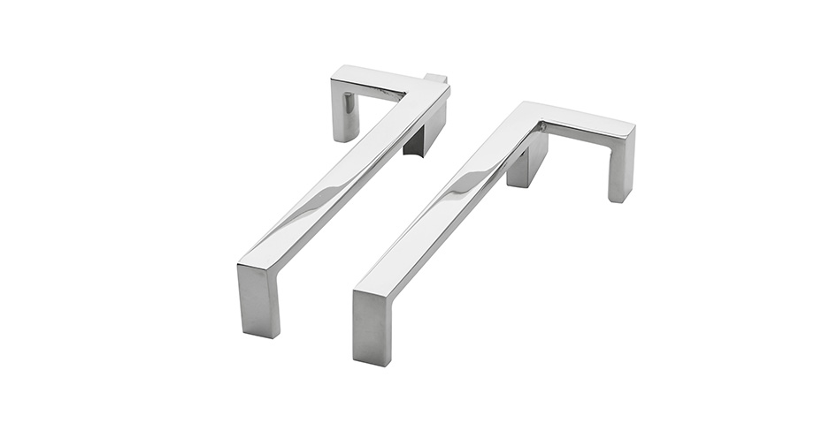 Solid Flat Arc L Handle