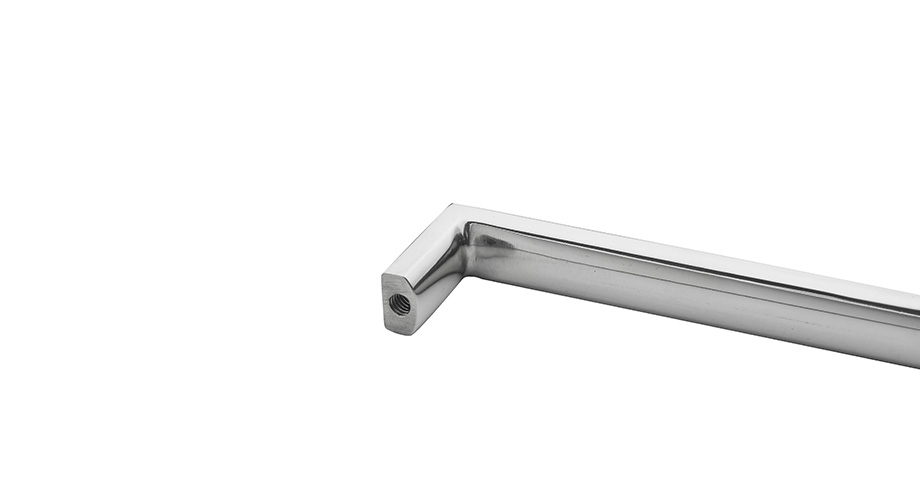 Solid Flat Arc L Handle