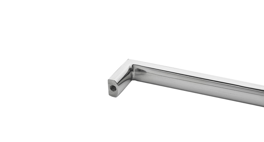 Solid Flat Arc L Handle