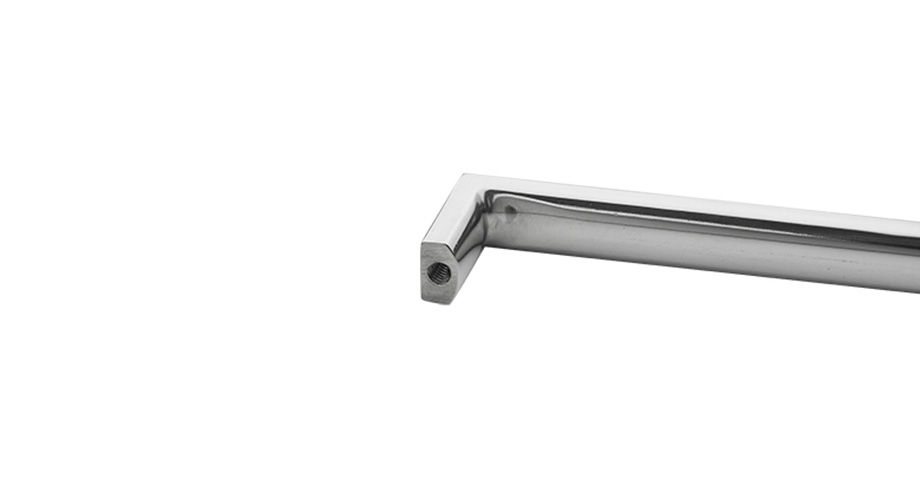 Solid Flat Arc L Handle