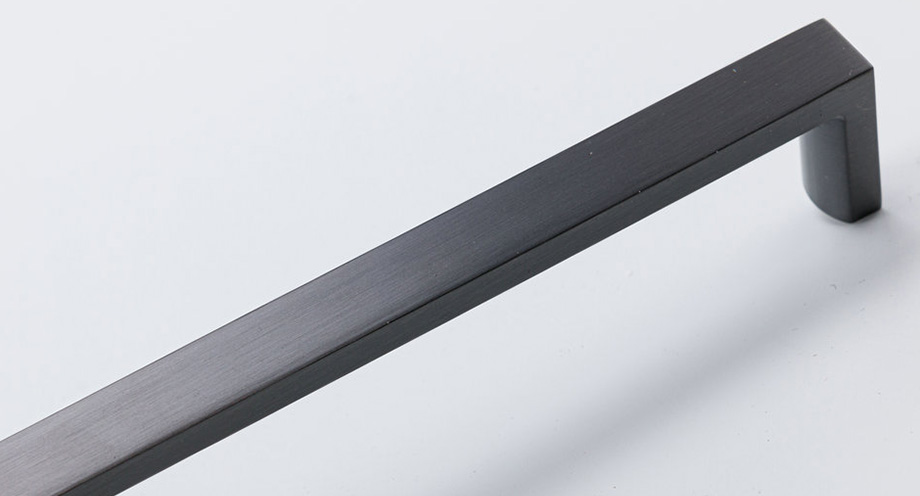 Edelstahl Solid Flat Arc D Griff Möbelgriff