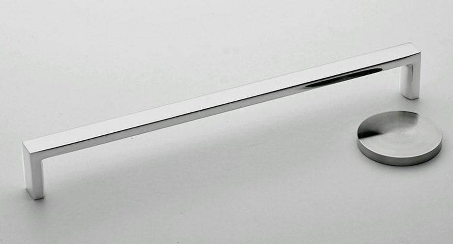 Edelstahl Solid Flat Arc D Griff Möbelgriff