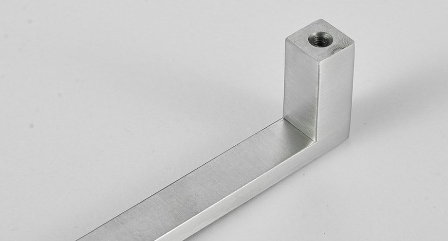 Stainless Steel Flat Square Feet handle