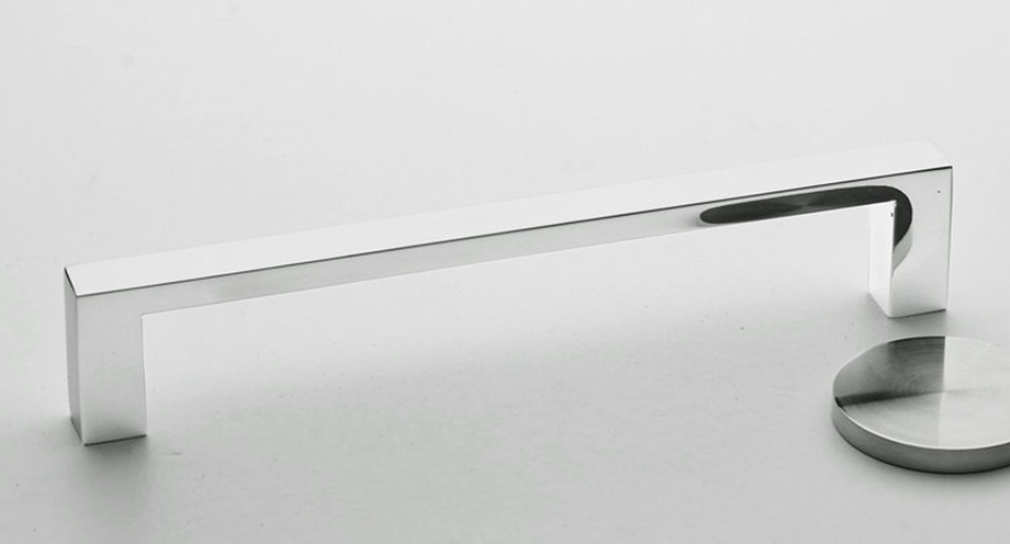 Stainless Steel Flat Square Feet handle