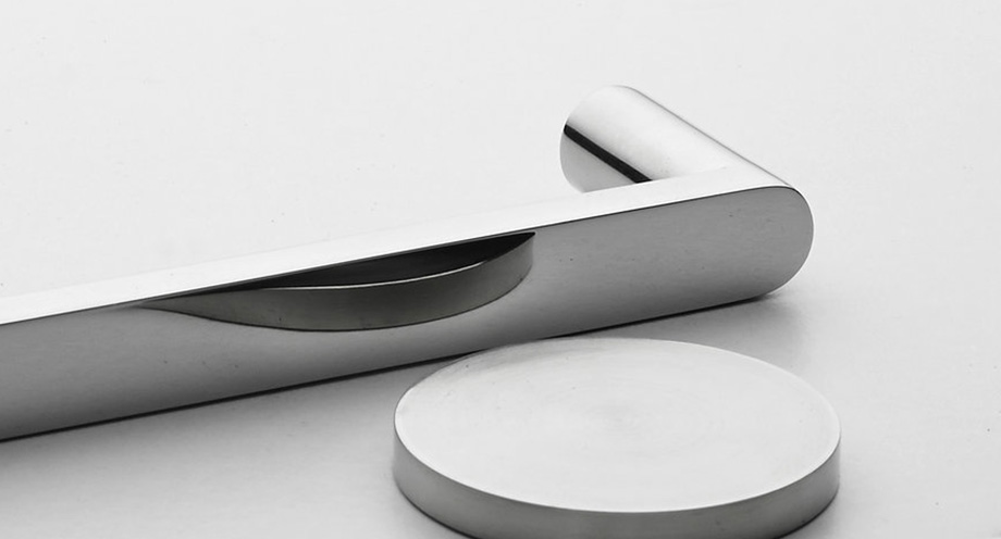 Stainless Steel Flat Round Feet handle