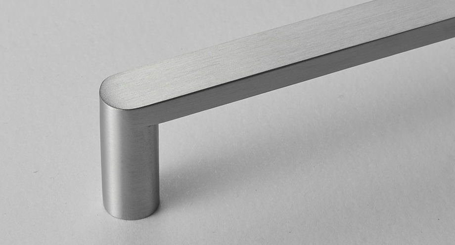 Stainless Steel Flat Round Feet handle