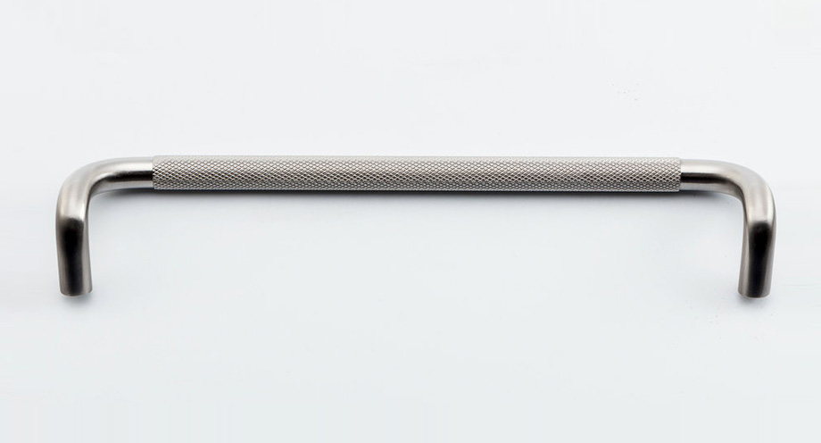 Brass Double bend knurled handle