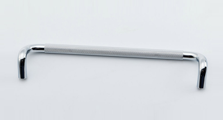 Brass Double bend knurled handle
